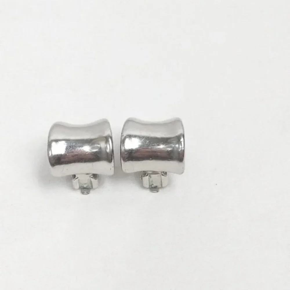Landau Silver Men's Classic Cuff Links